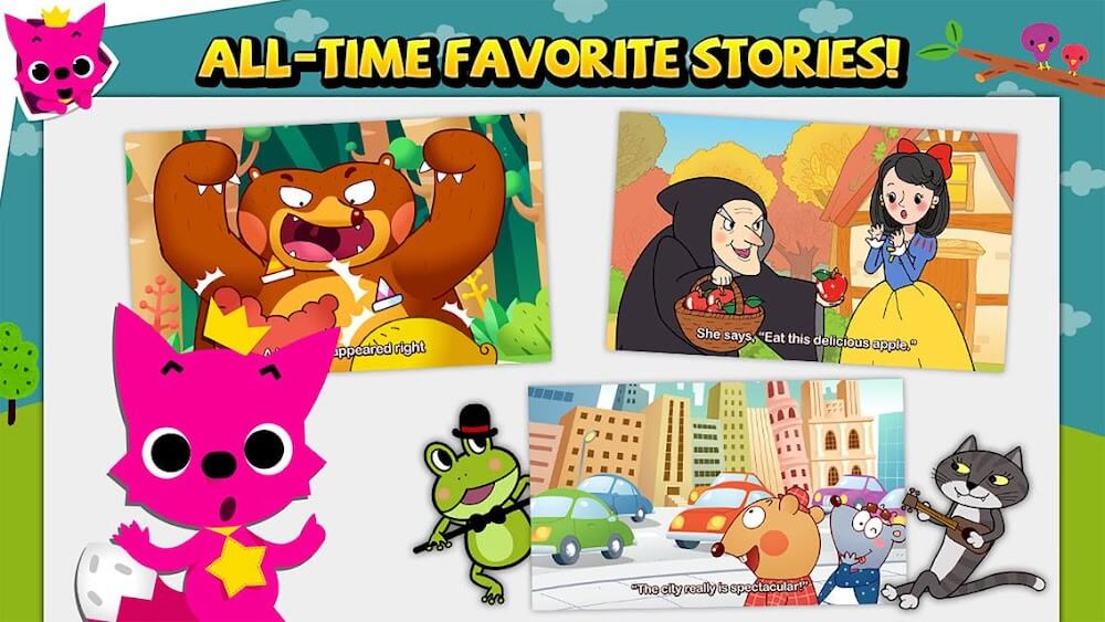 Pinkfong Kids Stories v202.02 MOD APK (Premium Unlocked)