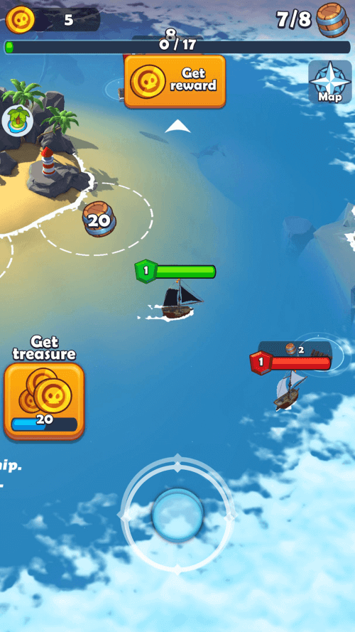 Pirate Raid - Caribbean Battle v1.51.6 MOD APK (God Mode, Unlimited Money)