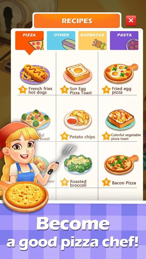 Pizza Master Chef Story v1.3.3 MOD APK (Unlimited Money)