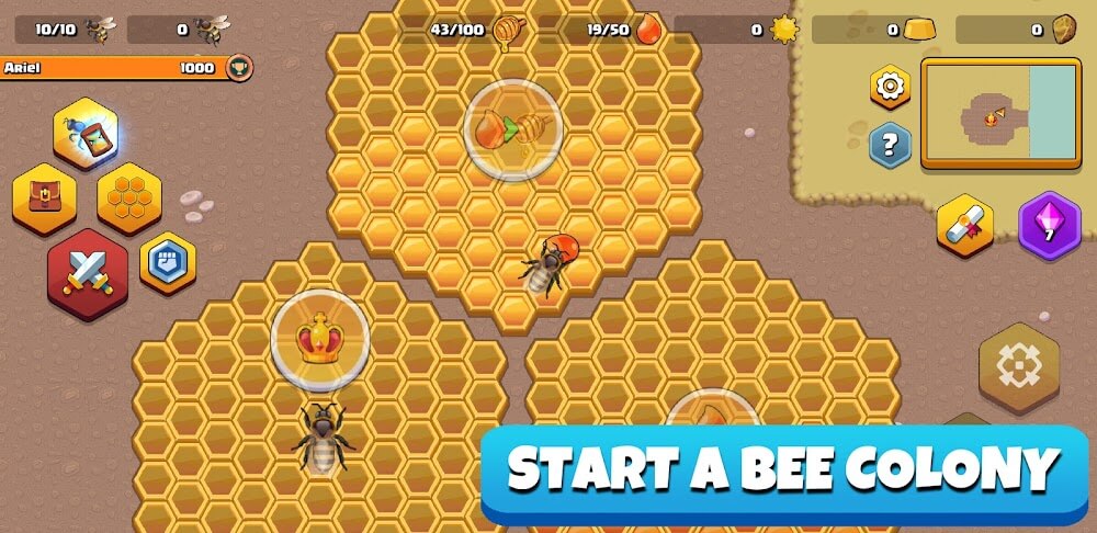 Pocket Bees: Colony Simulator v0.0072 MOD APK (Free Upgrades)