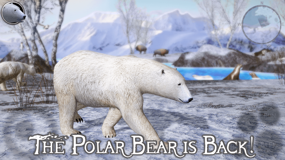 Polar Bear Simulator 2 v3.1 MOD APK (Unlimited Point Skill)