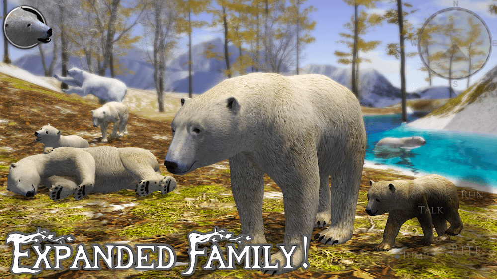 Polar Bear Simulator 2 v3.1 MOD APK (Unlimited Point Skill)