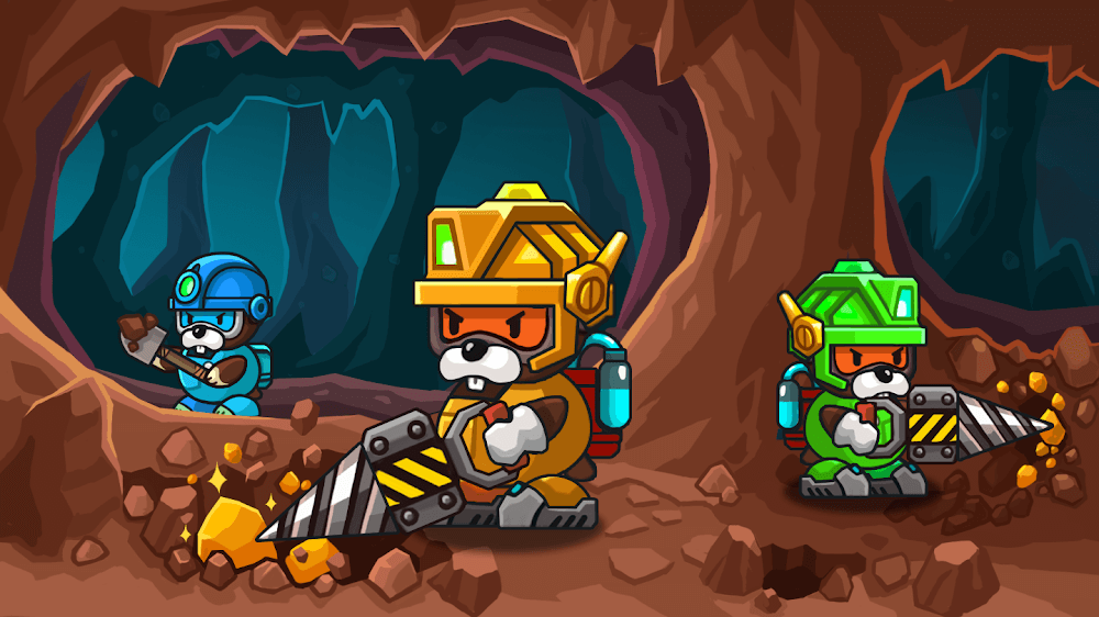 Popo Mine: Idle Mineral Tycoon v1.4.18 MOD APK (Unlimited Diamond)