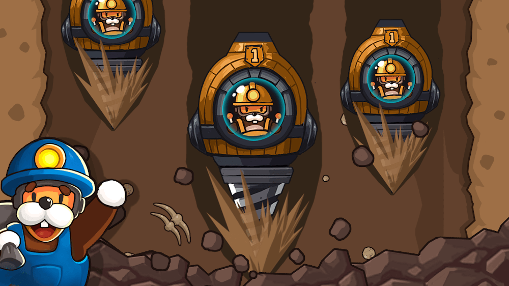 Popo Mine: Idle Mineral Tycoon v1.4.18 MOD APK (Unlimited Diamond)