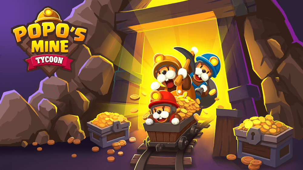 Popo Mine: Idle Mineral Tycoon v1.4.18 MOD APK (Unlimited Diamond)