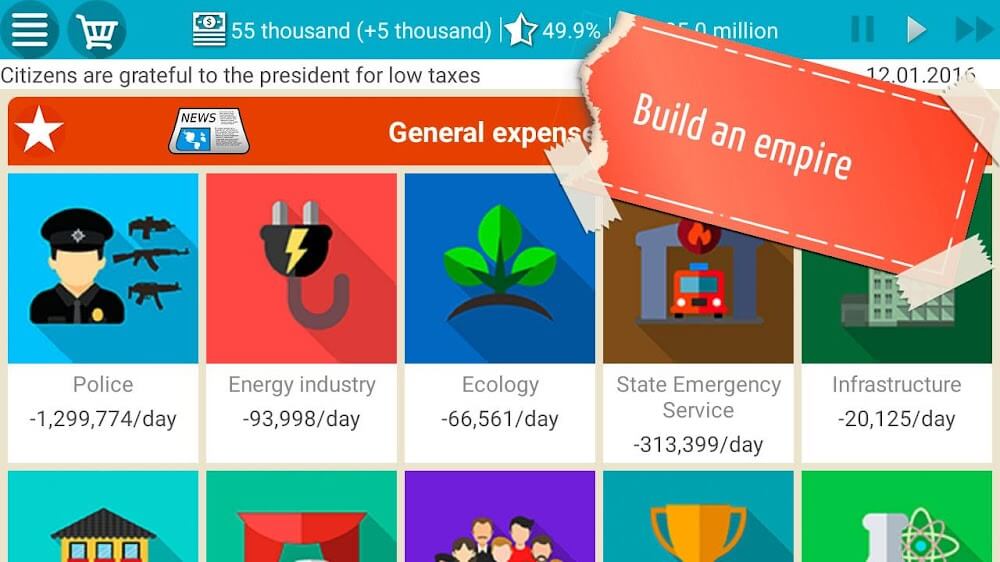 President Simulator v1.0.43 MOD APK (Unlocked Game)