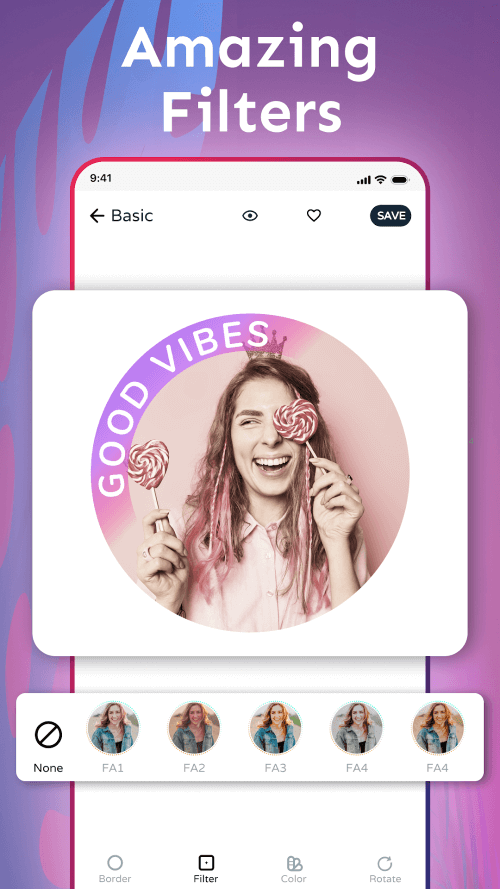 Profile Picture Border Frame v2.4.9 MOD APK (Premium Unlocked)