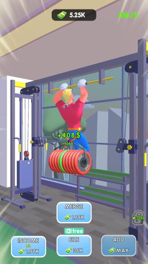 Pull-Up Tycoon v1.0.1 MOD APK (Free Rewards)