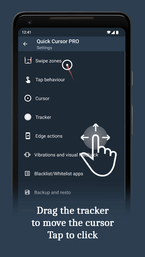 Quick Cursor v2.3.3 MOD APK (Pro Unlocked)