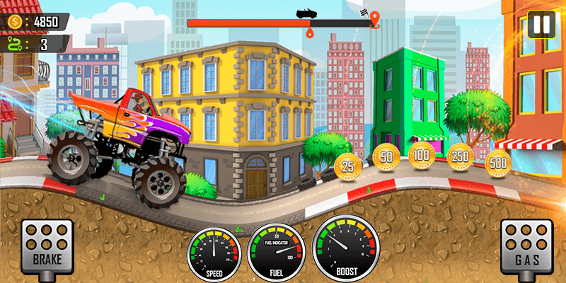 Racing the Hill v1.0.7 MOD APK (Unlimited Money)