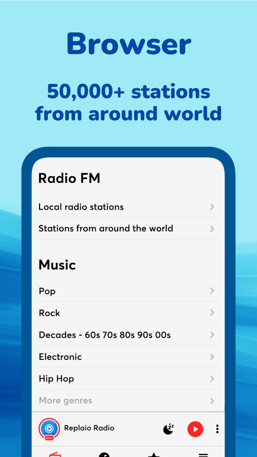 Radio FM - Replaio v3.3.9 MOD APK (Premium Unlocked)