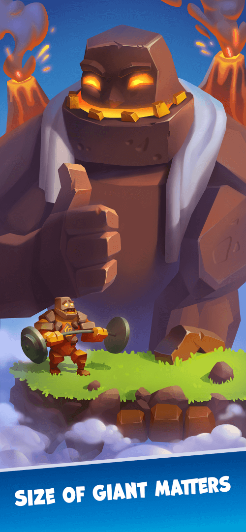 Rage of Giants v0.7.2 MOD APK (Unlimited Gold, Woods, Chest)