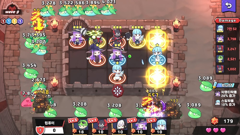 Random Upgrade Defence v2.15 MOD APK (God Mode, Unlimited Draw)