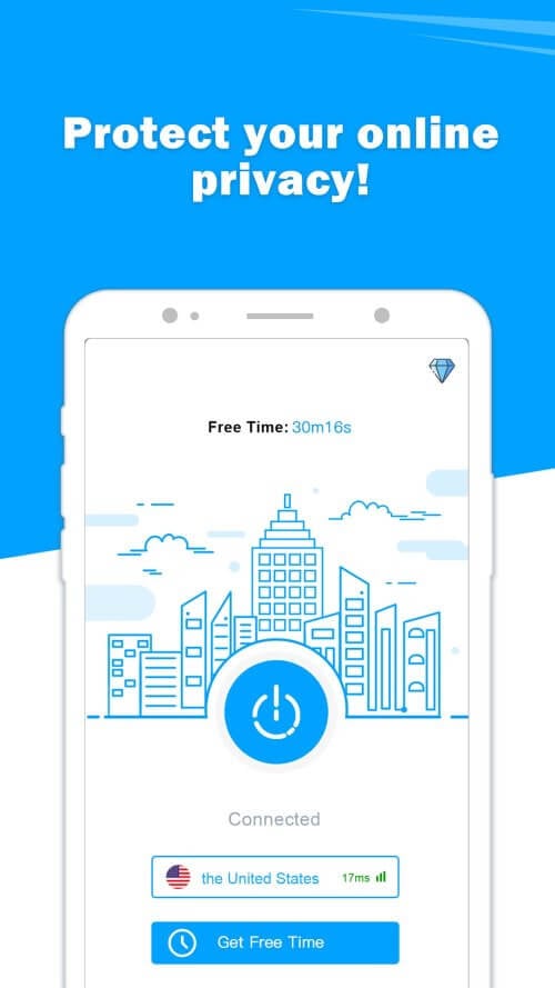 Rapid VPN v2.3.9 MOD APK (Premium Unlocked)