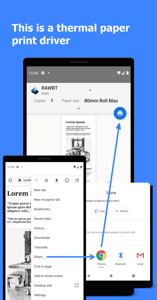 RawBT Print v7.1.2 MOD APK (Premium Unlocked)