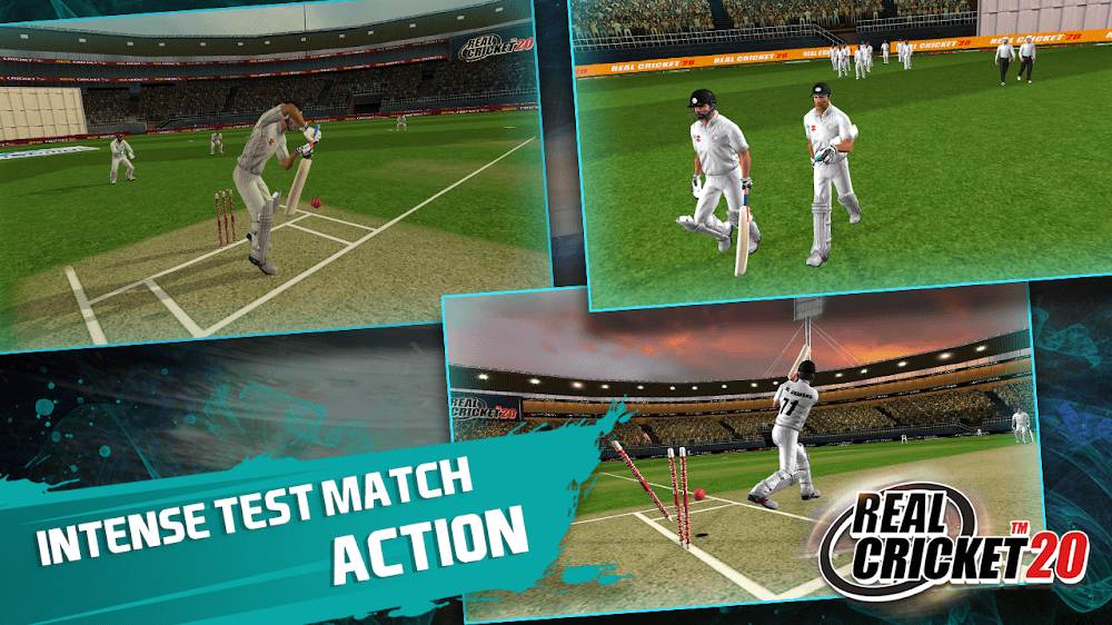 Real Cricket 20 v6.1 MOD APK (Unlimited Coins/Tickets)