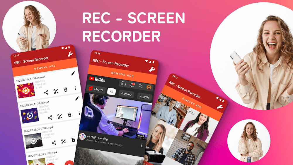REC - Screen Recorder v4.6.12.1 MOD APK (Premium Unlocked)