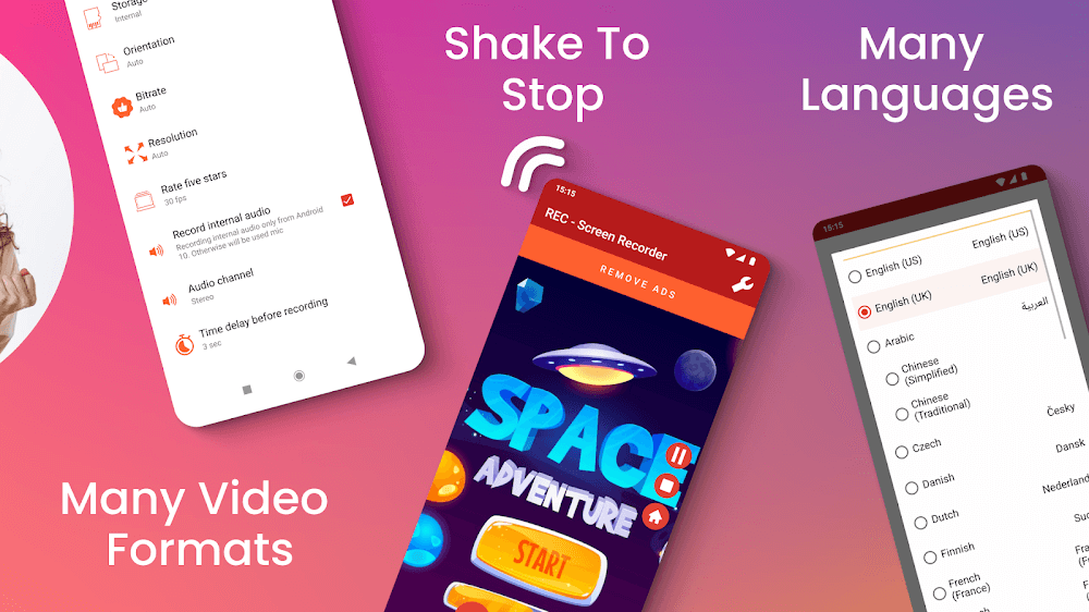 REC - Screen Recorder v4.6.12.1 MOD APK (Premium Unlocked)