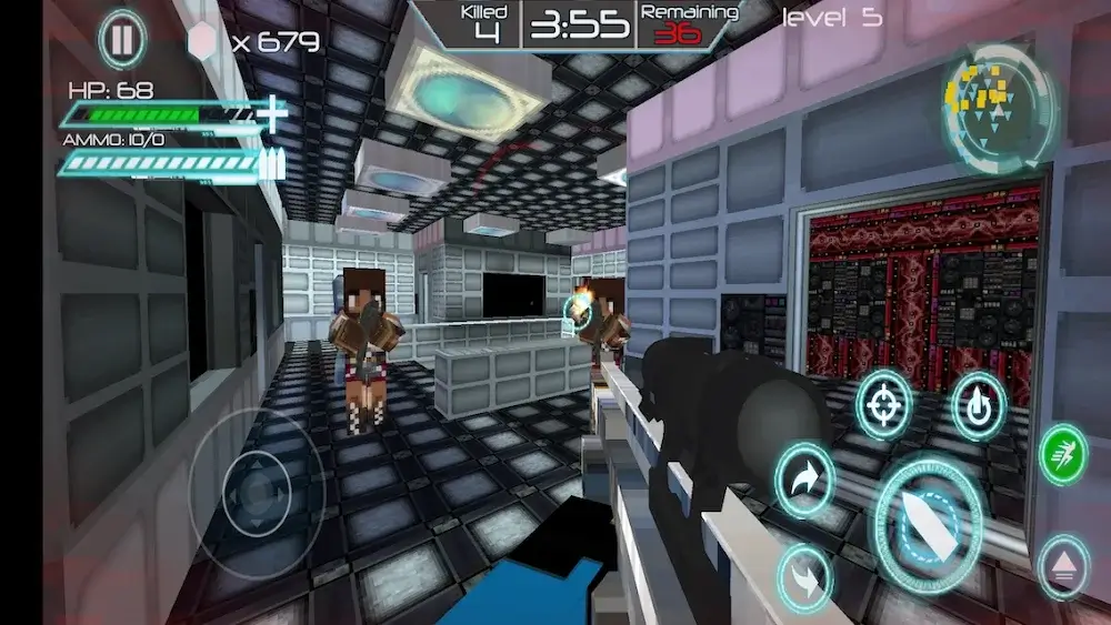 Robot Ninja Battle Royale MOD APK v1.67 (Enemy Can't Attack)