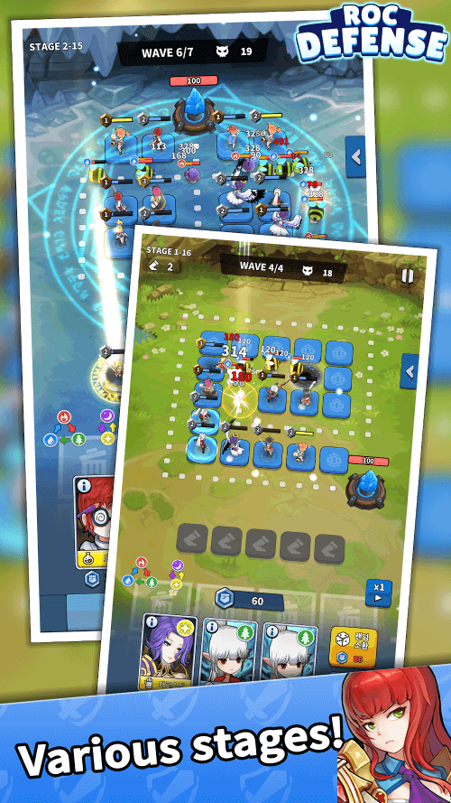 ROC Defense v1.2.15 MOD APK (Unlimited Diamonds, Menu)