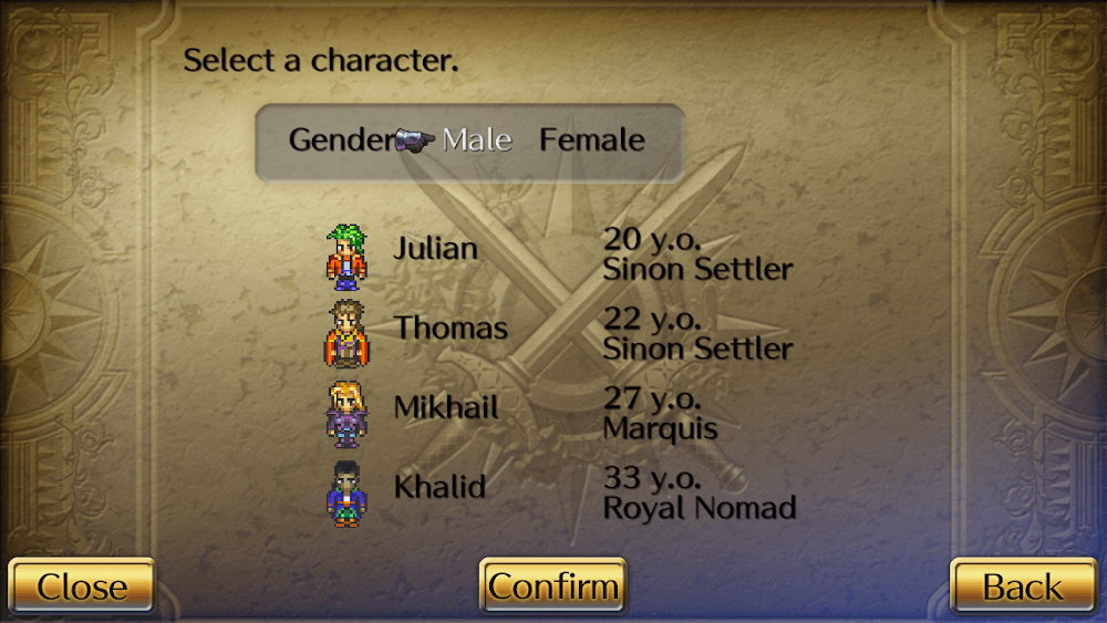 Romancing SaGa3 v1.4 MOD APK (Damage, Defense Multiplier, God Mode)