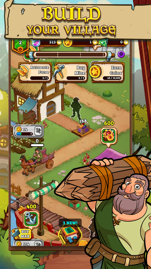 Royal Idle: Medieval Quest v1.44 MOD APK (Free Upgrades)