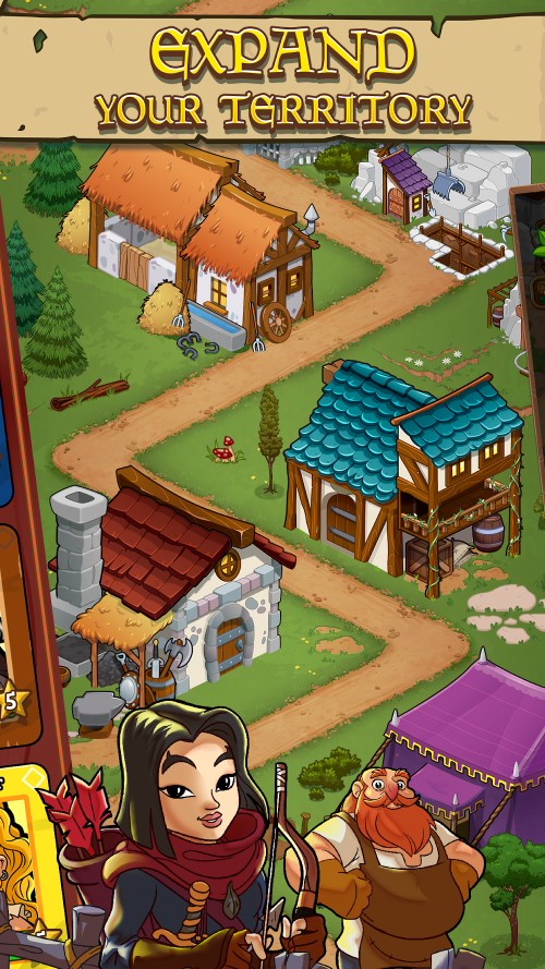 Royal Idle: Medieval Quest v1.44 MOD APK (Free Upgrades)
