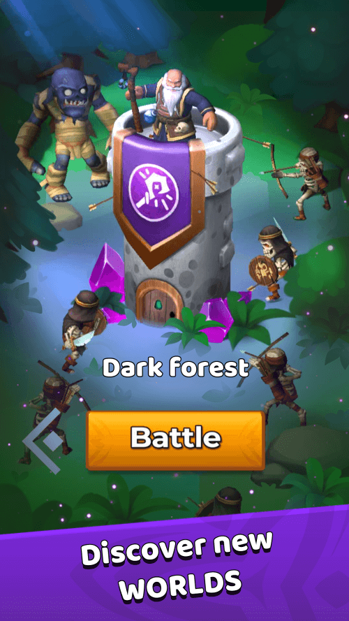 Royal Mage Idle Tower Defence v1.0.316 MOD APK (Menu, Damage, Speed)