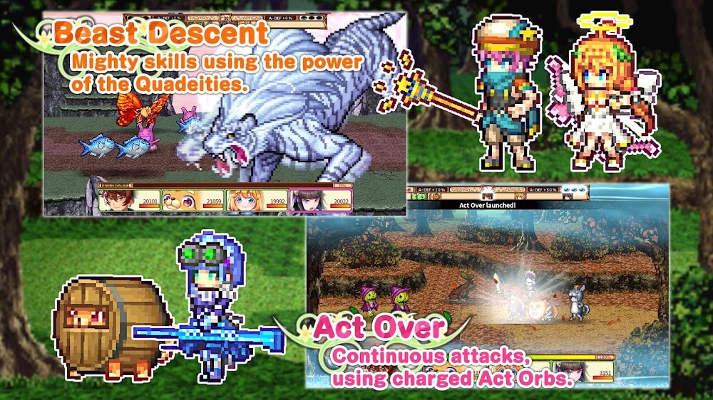 RPG Chroma Quaternion v1.2.5g MOD APK (Unlimited Money, No ADS)