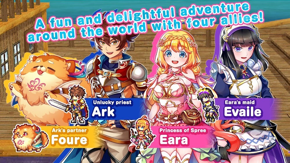 RPG Chroma Quaternion v1.2.5g MOD APK (Unlimited Money, No ADS)
