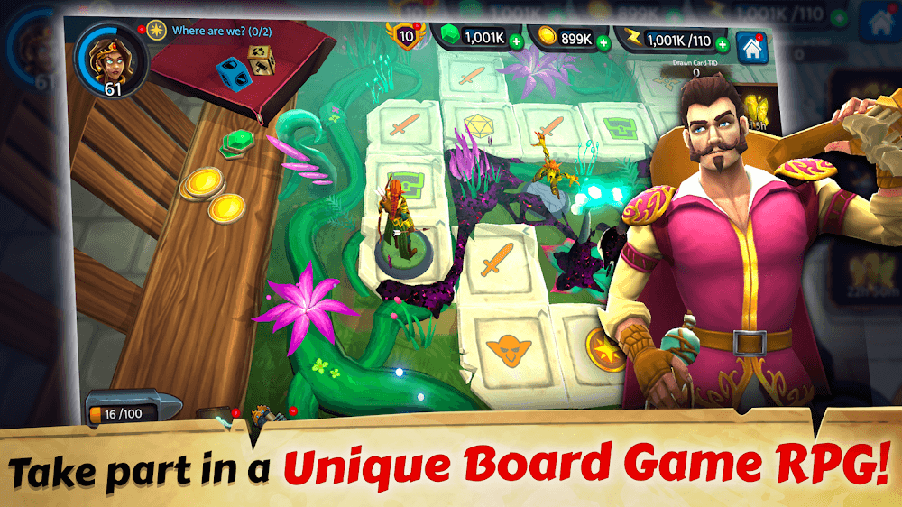 RPG Dice: Heroes of Whitestone v1.70 MOD APK (Damage, God Mode)
