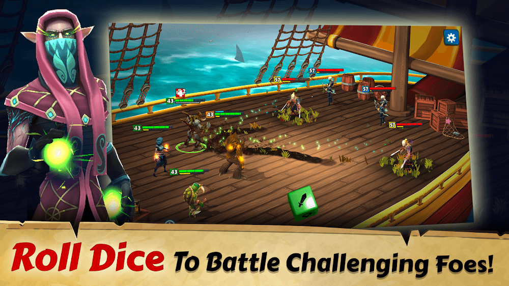 RPG Dice: Heroes of Whitestone v1.70 MOD APK (Damage, God Mode)