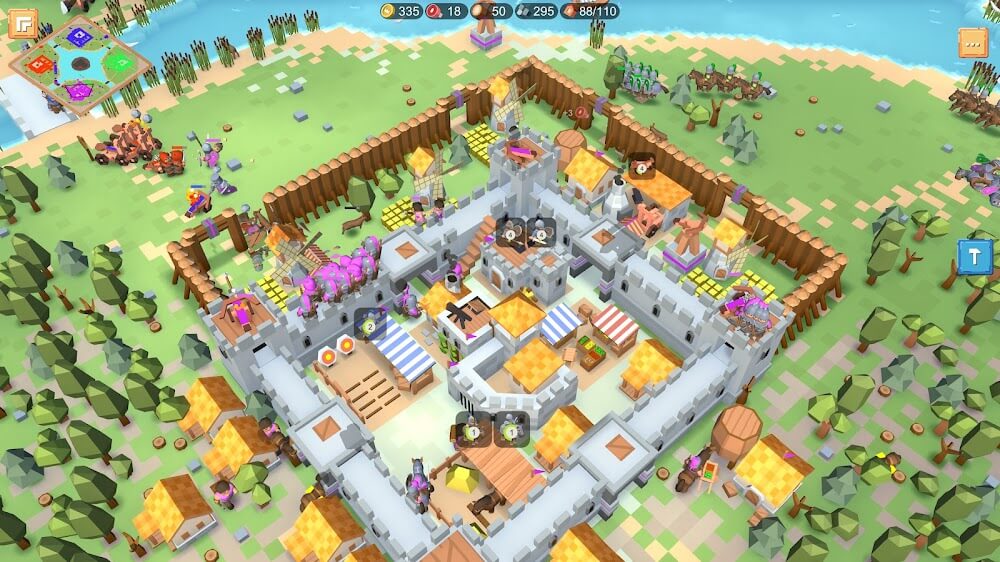 RTS Siege Up v1.3.32 MOD APK (Unlimited Resources)