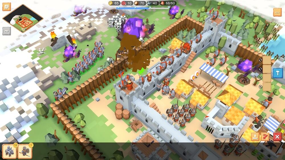 RTS Siege Up v1.3.32 MOD APK (Unlimited Resources)
