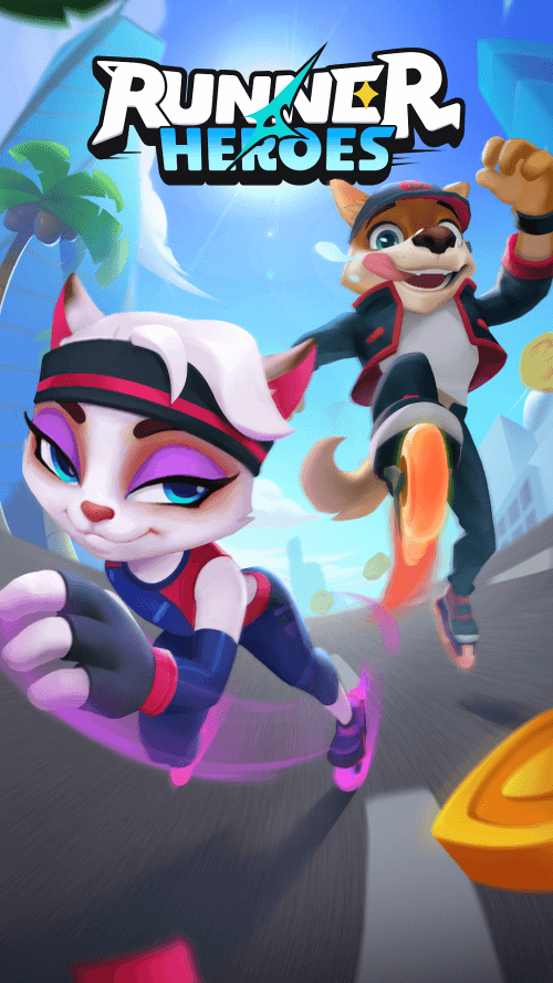 Runner Heroes v1.7.1 MOD APK (Unlimited Money)