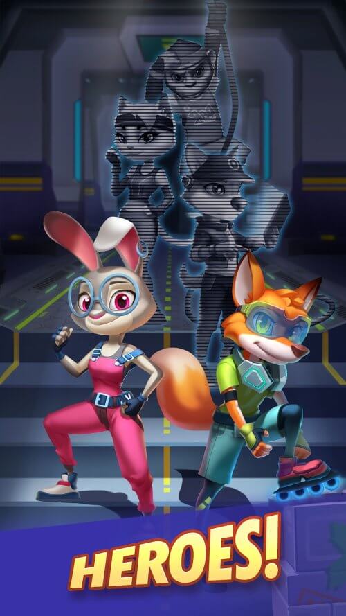 Runner Heroes v1.7.1 MOD APK (Unlimited Money)