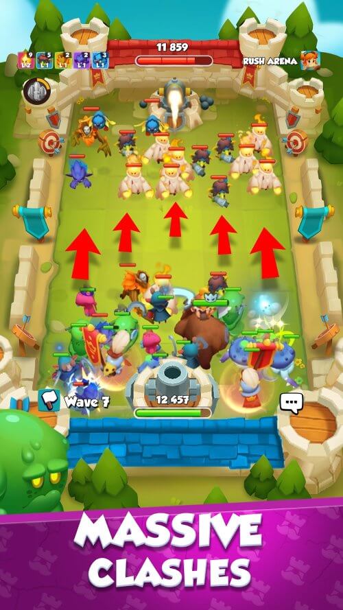 Rush Arena v16.0.18867 MOD APK (Free Rewards)