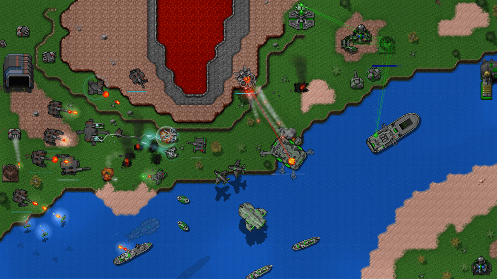Rusted Warfare v1.15 MOD APK (Unlimited Money)