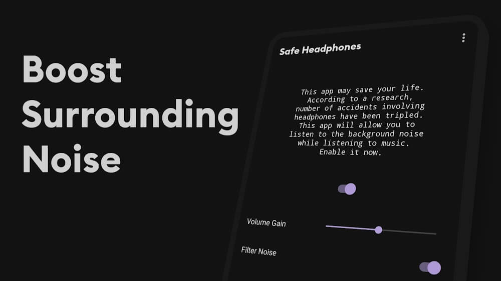 Safe Headphones v4.1.4 MOD APK (Premium Unlocked)