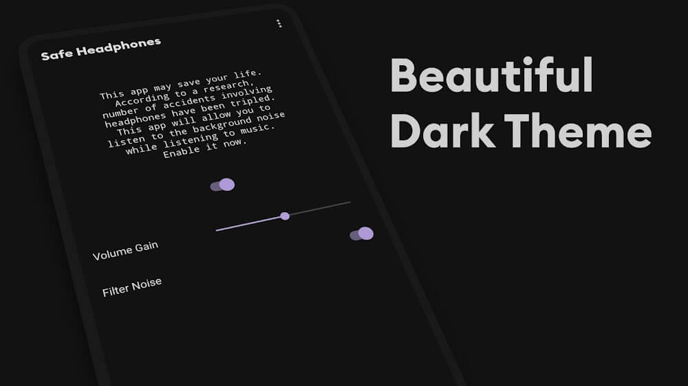 Safe Headphones v4.1.4 MOD APK (Premium Unlocked)