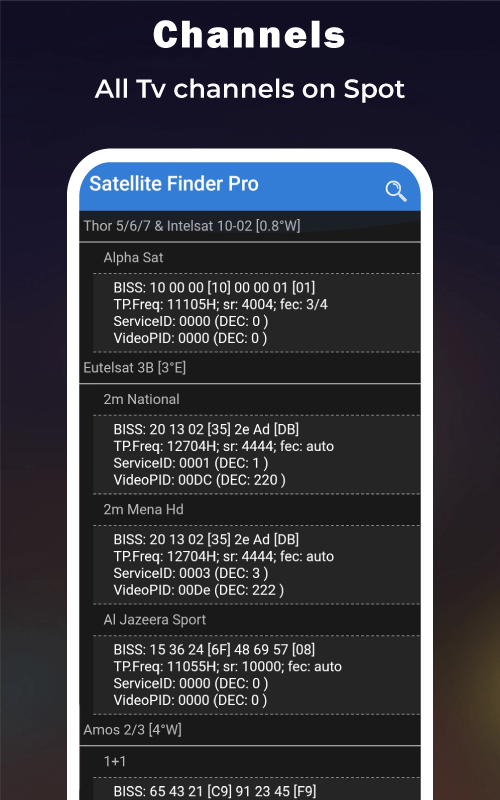 Satellite Finder Pro v7.1.0 MOD APK (Premium Unlocked)
