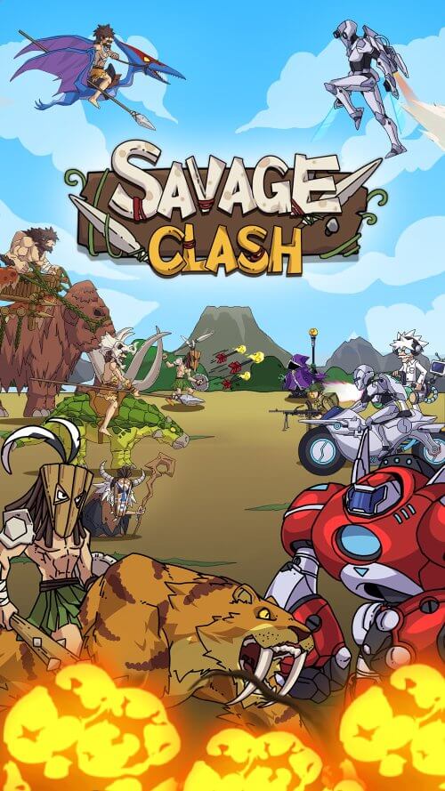 Savage Clash v1.2.8 MOD APK (Free Rewards)