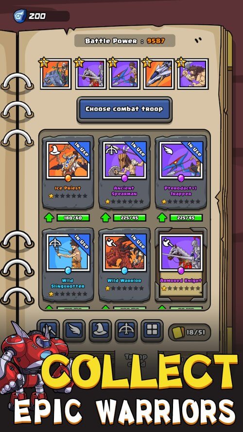 Savage Clash v1.2.8 MOD APK (Free Rewards)