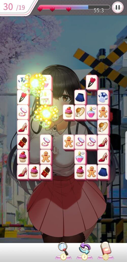 See-Through Shanghai v1.95 MOD APK (Unlimited Stamina, Hints, Shuffles)