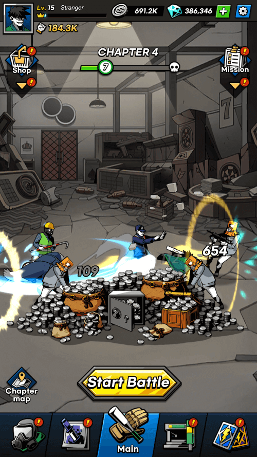 AFK Apocalypse v1.11.19 MOD APK (God Mode, Damage, Unlimited Skills)