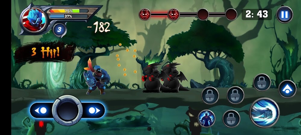 Shadow Fight - Action Thriller v1.0 MOD APK (Mega Menu, Money, God Mode)