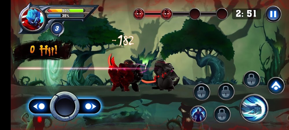 Shadow Fight - Action Thriller v1.0 MOD APK (Mega Menu, Money, God Mode)