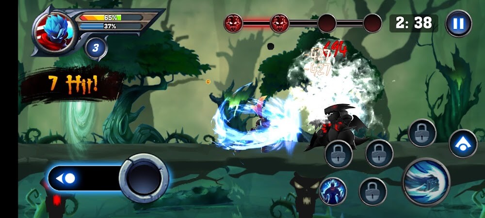 Shadow Fight - Action Thriller v1.0 MOD APK (Mega Menu, Money, God Mode)