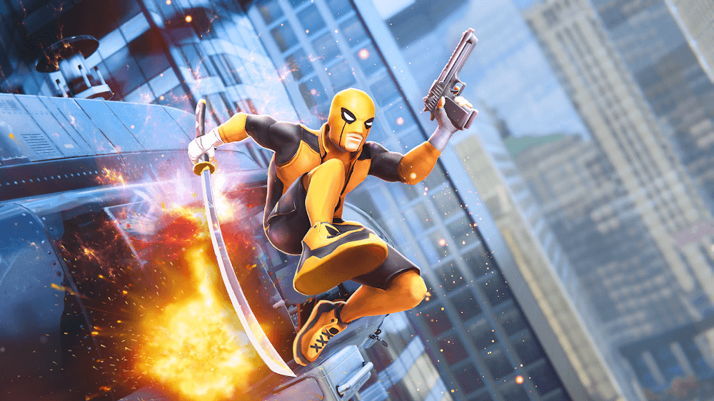 Shadow Hero: City Fighter v1.29.0 MOD APK (Dumb Enemy, Unlimited Money)