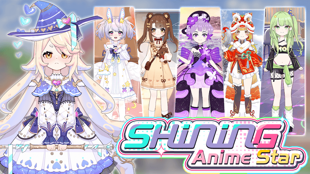 Shining Anime Star v1.5.0 MOD APK (Free Rewards)